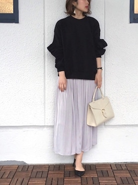 「Bab Bou Jeloud（バブブージュルード）のアイテム」を使った、Shizuka*さん（レディース・164cm）の冬コーディネート