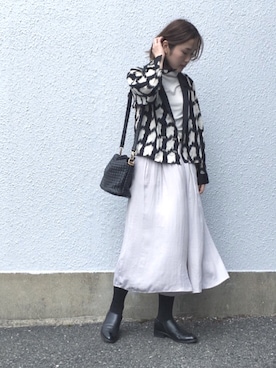 「Bou Jeloud」｜「アイテム（その他シューズ）」を使った、Shizuka*さん（レディース・164cm）の春コーディネート