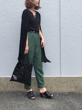 「Bou Jeloud（ブージュルード）のアイテム」を使った、Shizuka*さん（レディース・164cm）の夏コーディネート