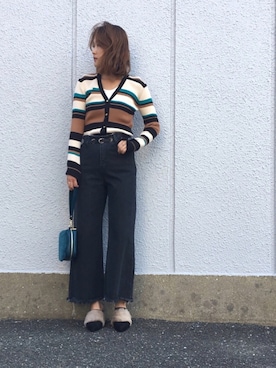 「Bab Bou Jeloud（バブブージュルード）のアイテム」を使った、Shizuka*さん（レディース・164cm）の秋コーディネート