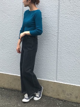 「Bou Jeloud」｜「アイテム（スニーカー）」を使った、Shizuka*さん（レディース・164cm）の秋コーディネート