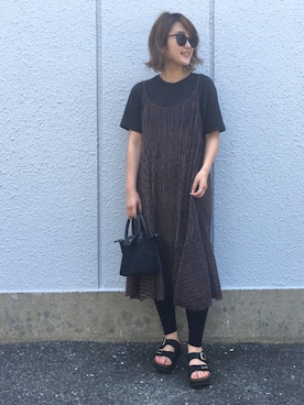 「Bou Jeloud（ブージュルード）のアイテム」を使った、Shizuka*さん（レディース・164cm）の夏コーディネート