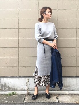 「Bab Bou Jeloud（バブブージュルード）のアイテム（ワンピース）」を使った、Shizuka*さん（レディース・164cm）の夏コーディネート