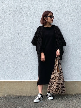 「Bou Jeloud（ブージュルード）のアイテム」を使った、Shizuka*さん（レディース・164cm）の秋コーディネート