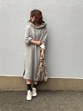 「Bou Jeloud（ブージュルード）のアイテム」を使った、Shizuka*さん（レディース・164cm）の秋コーディネート