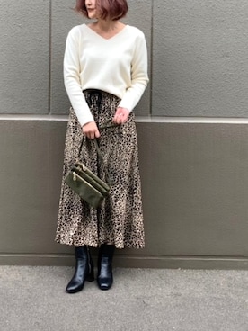 Shizuka*さん（レディース・164cm）の冬コーディネート