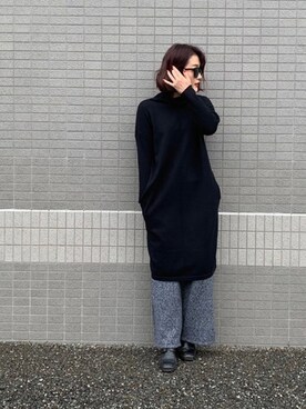 「Bou Jeloud（ブージュルード）のアイテム」を使った、Shizuka*さん（レディース・164cm）の冬コーディネート