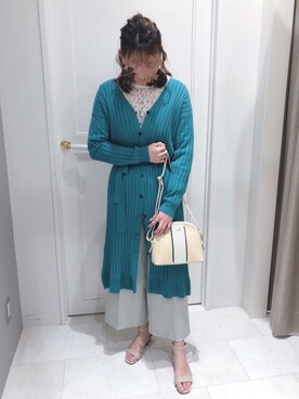 *mi*さん（レディース・169cm）の春コーディネート