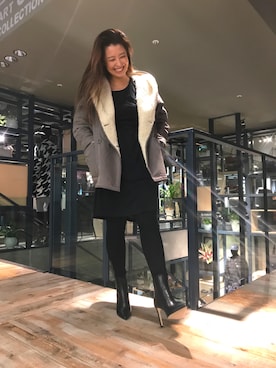 「デニムから始まったライフスタイルブランド」｜「アイテム（その他アウター）」を使った、miduki48さん（レディース・164cm）の秋コーディネート