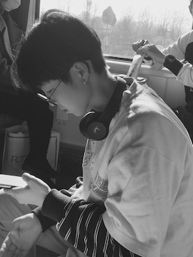 「Gozo（ゴソ）のアイテム（トップス）」を使った、Bulletproofpricassoさん（レディース・166cm）の冬コーディネート