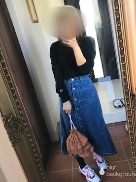 もももさん（レディース・160cm）の春コーディネート