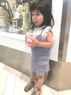 waka☺︎さん（キッズ・80cm）の夏コーディネート