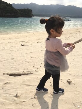 waka☺︎さん（キッズ・80cm）の冬コーディネート