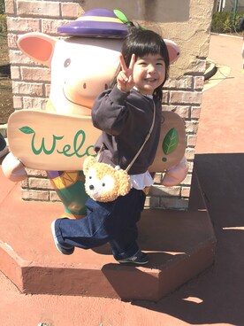 waka☺︎さん（キッズ・80cm）の春コーディネート