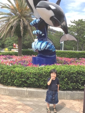 waka☺︎さん（キッズ・80cm）の夏コーディネート