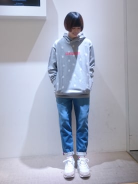 「FRAPBOIS（フラボア）のアイテム」を使った、zumeさん（レディース・160cm）の冬コーディネート