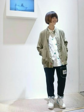 「春コート」｜zumeさん（レディース・160cm）の春コーディネート