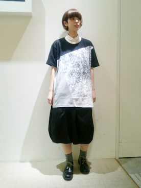 「FRAPBOIS（フラボア）のアイテム（パンツ）」を使った、zumeさん（レディース・160cm）の春コーディネート