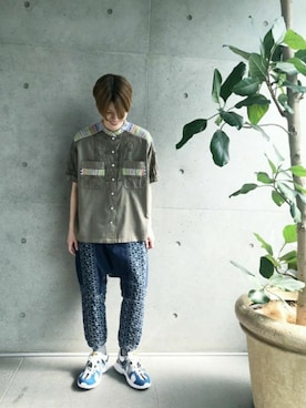 「ジャガード柄」｜zumeさん（レディース・160cm）の夏コーディネート