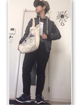 「DUNLOP（ダンロップ）のアイテム」を使った、monoton🖍さん（レディース・159cm）の春コーディネート