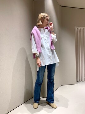 YAMAGATA_172cmさん（レディース・172cm）の秋コーディネート