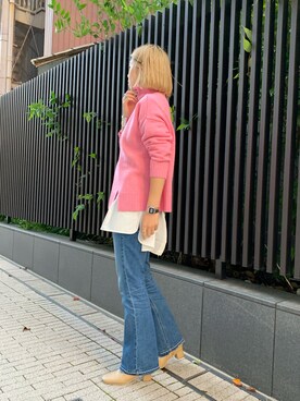 YAMAGATA_172cmさん（レディース・172cm）の秋コーディネート