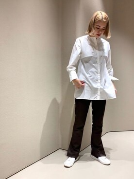 YAMAGATA_172cmさん（レディース・172cm）の秋コーディネート