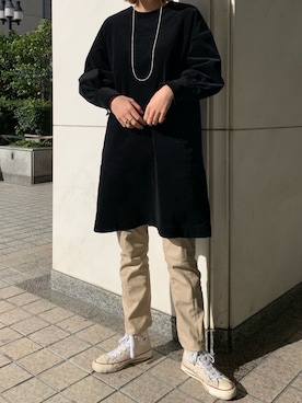 「ナバホパール」｜YAMAGATA_172cmさん（レディース・172cm）の冬コーディネート