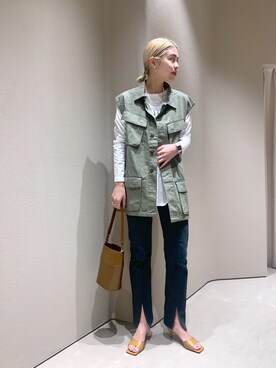 YAMAGATA_172cmさん（レディース・172cm）の冬コーディネート