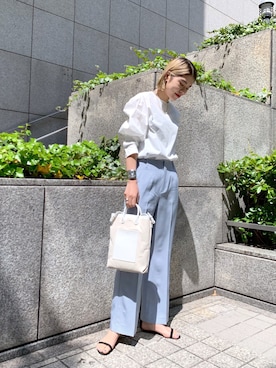 YAMAGATA_172cmさん（レディース・172cm）の春コーディネート