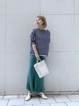 YAMAGATA_172cmさん（レディース・172cm）の春コーディネート