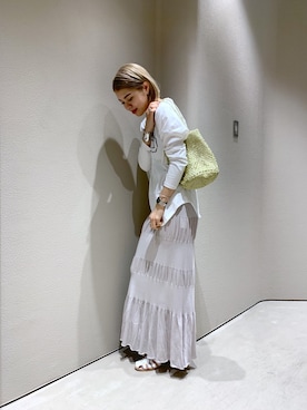 YAMAGATA_172cmさん（レディース・172cm）の春コーディネート