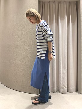 YAMAGATA_172cmさん（レディース・172cm）の春コーディネート