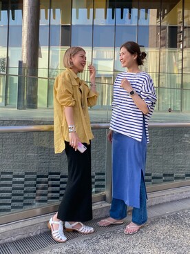 YAMAGATA_172cmさん（レディース・172cm）の春コーディネート