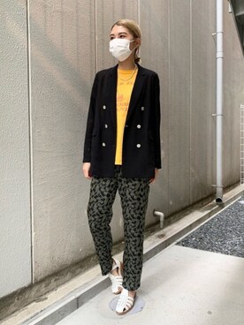 YAMAGATA_172cmさん（レディース・172cm）の春コーディネート