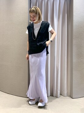 YAMAGATA_172cmさん（レディース・172cm）の夏コーディネート
