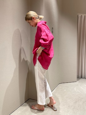 YAMAGATA_172cmさん（レディース・172cm）の夏コーディネート