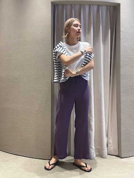 YAMAGATA_172cmさん(レディース・172cm)の夏コーディネート