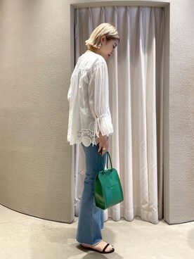 YAMAGATA_172cmさん（レディース・172cm）の夏コーディネート