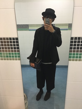 「かっちりスタイル」｜バンバンさん（メンズ・177cm）の秋コーディネート