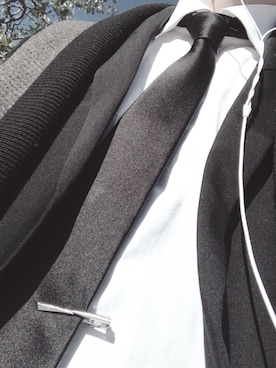 「KRIS VAN ASSCHE（クリスヴァンアッシュ）のアイテム（ジャケット/アウター）」を使った、suzuさん（メンズ・184cm）の冬コーディネート