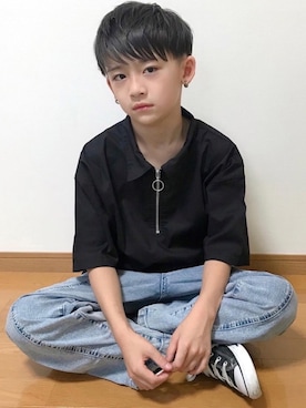 RiY☺︎さん（キッズ・136cm）の夏コーディネート