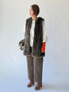 「ジャーナルスタンダード」｜sugimoriさん（レディース・165cm）の冬コーディネート