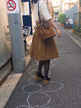「BRADY（ブレディー）のアイテム」を使った、mstさん（レディース・152cm）の春コーディネート