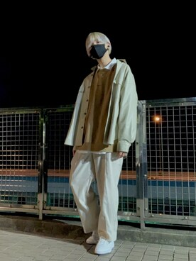 ぴこたろ。さん（メンズ・175cm）の春コーディネート