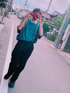 ぴこたろ。さん（メンズ・175cm）の夏コーディネート