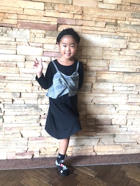 miiiさん（キッズ・100cm）の秋コーディネート