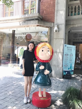 「STYLENANDA（スタイルナンダ）のアイテム（チュニック）」を使った、Rrrrr_zlrさん（レディース・170cm）の秋コーディネート