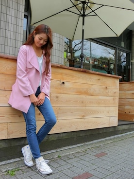 MASAEさん（レディース・168cm）の春コーディネート