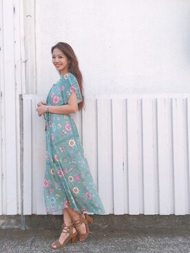 MASAEさん（レディース・168cm）の春コーディネート